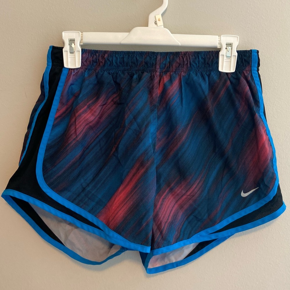 nike tye dye tempo shorts